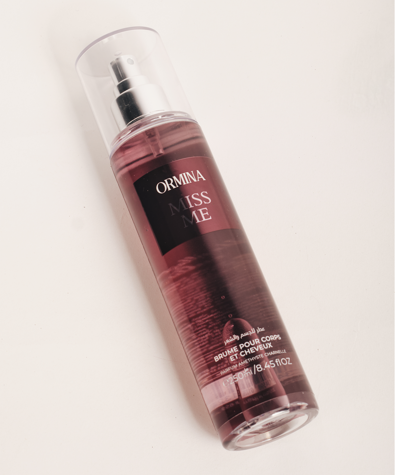 BRUME ET EAU DE TOILETTE PARFUM MISS ME 250ml