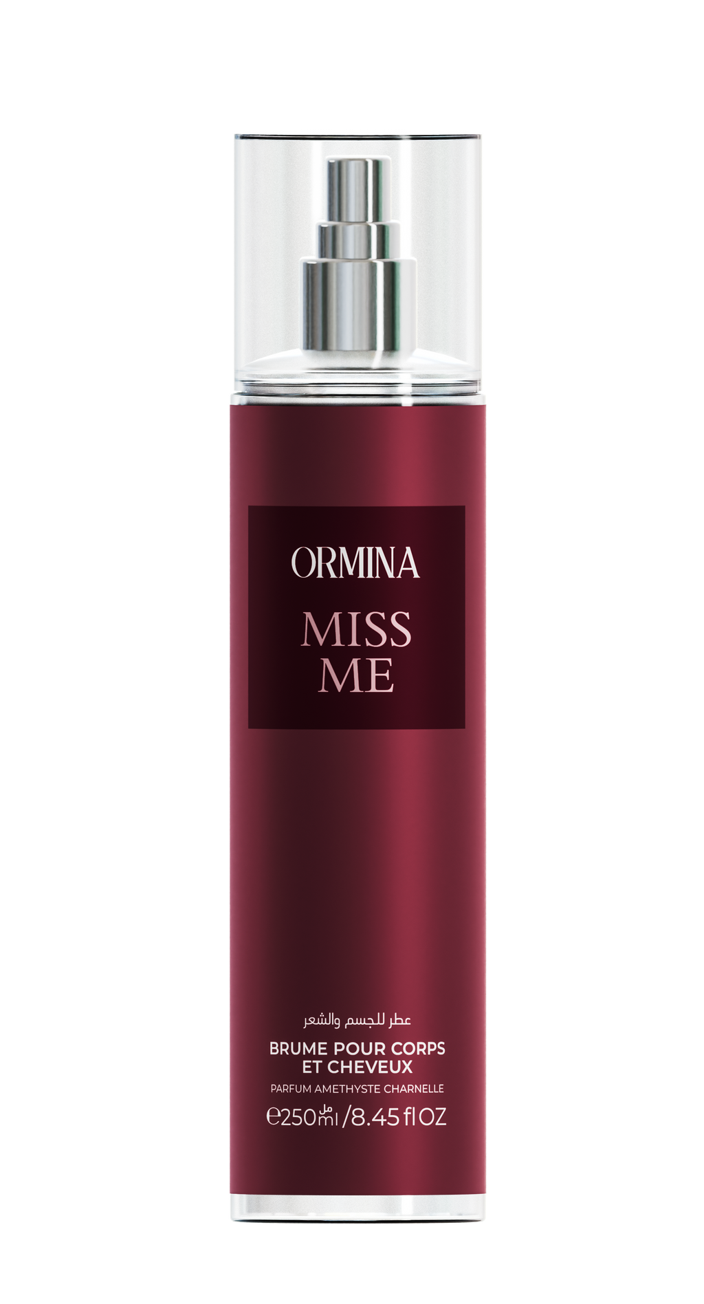 BRUME ET EAU DE TOILETTE PARFUM MISS ME 250ml