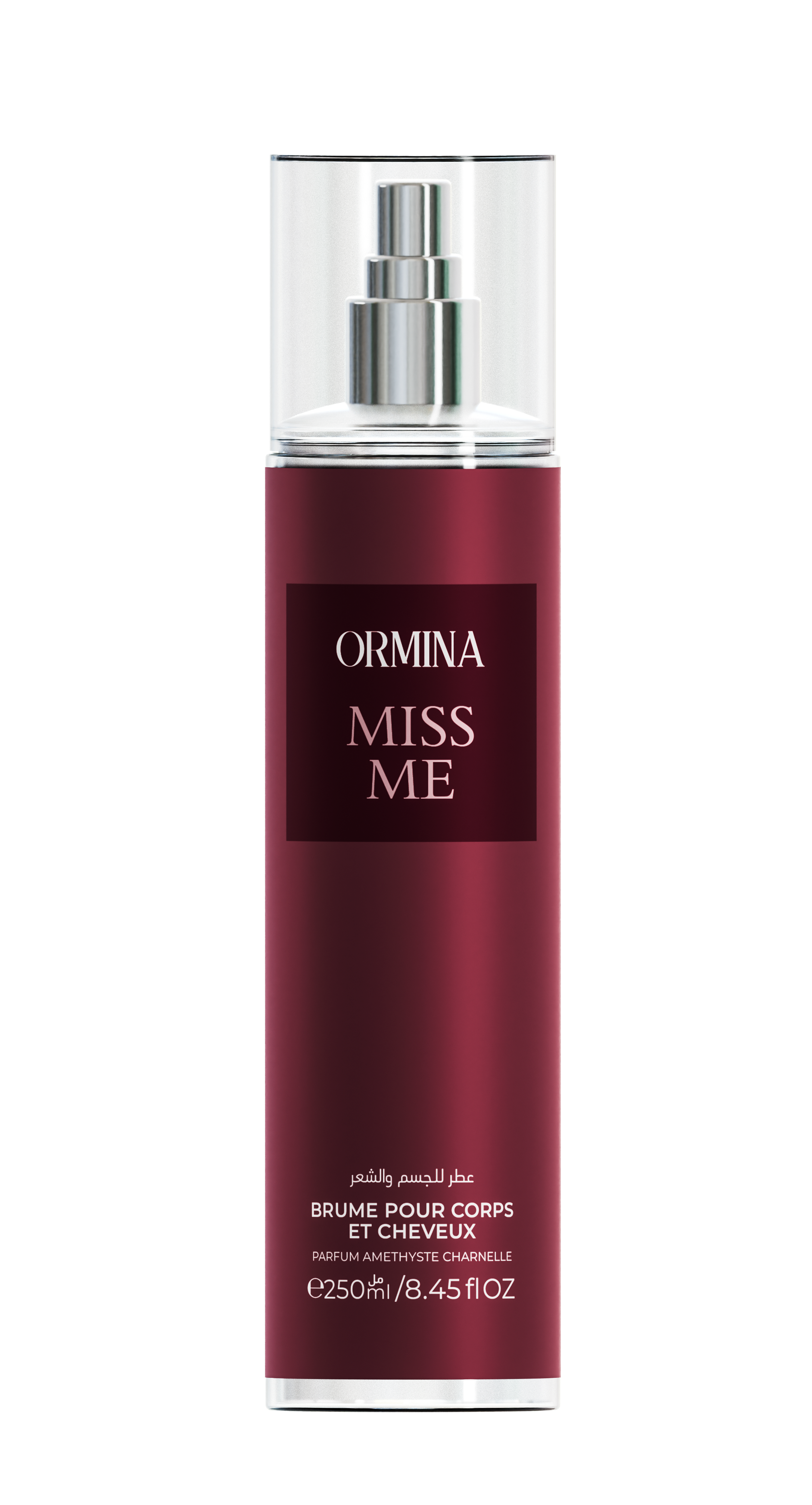 BRUME ET EAU DE TOILETTE PARFUM MISS ME 250ml